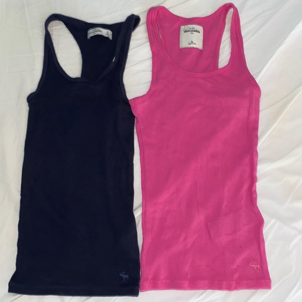 Set of Abercrombie Ribbed Tanks— Brand New